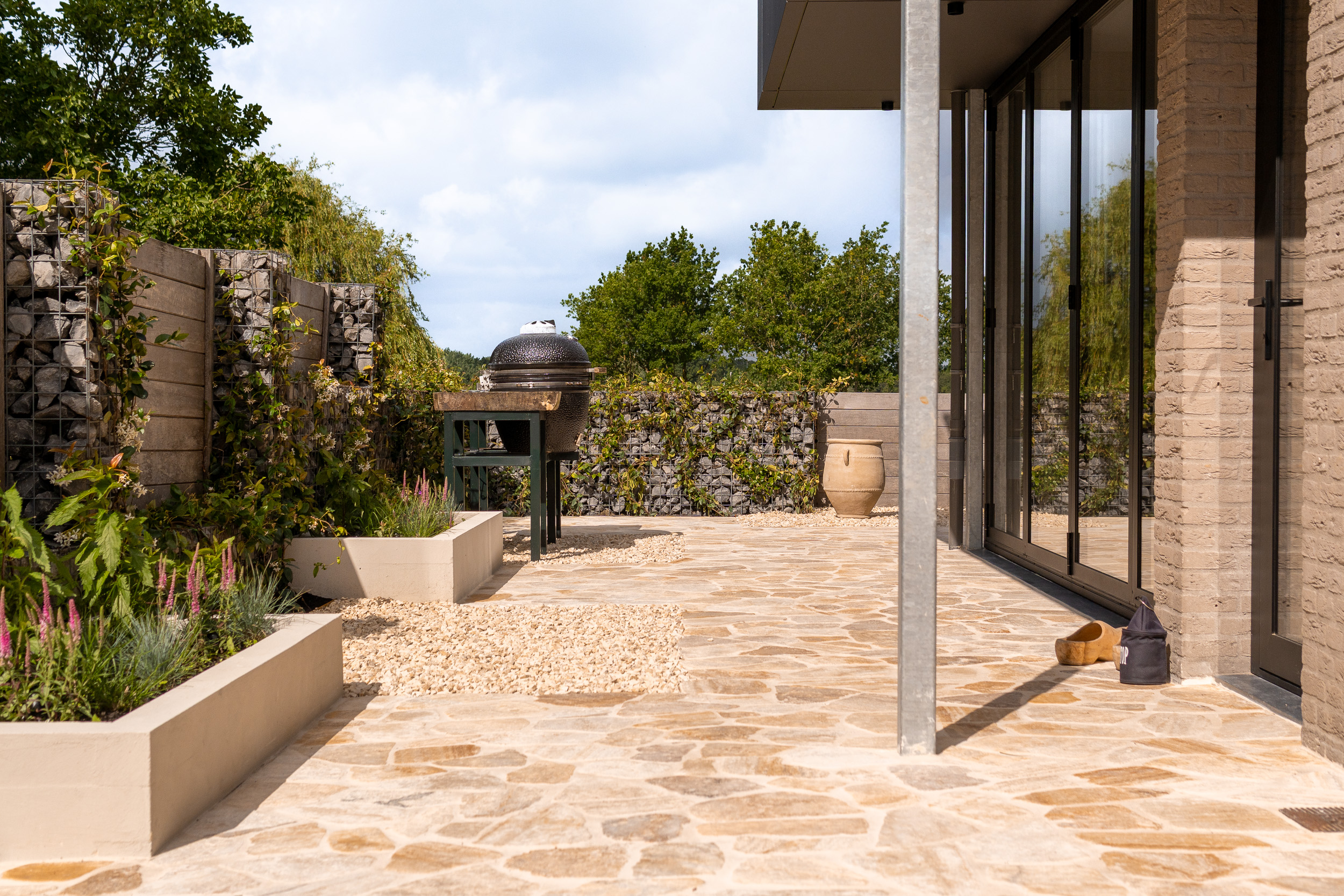 Terras met Serena Antiek Flagstones